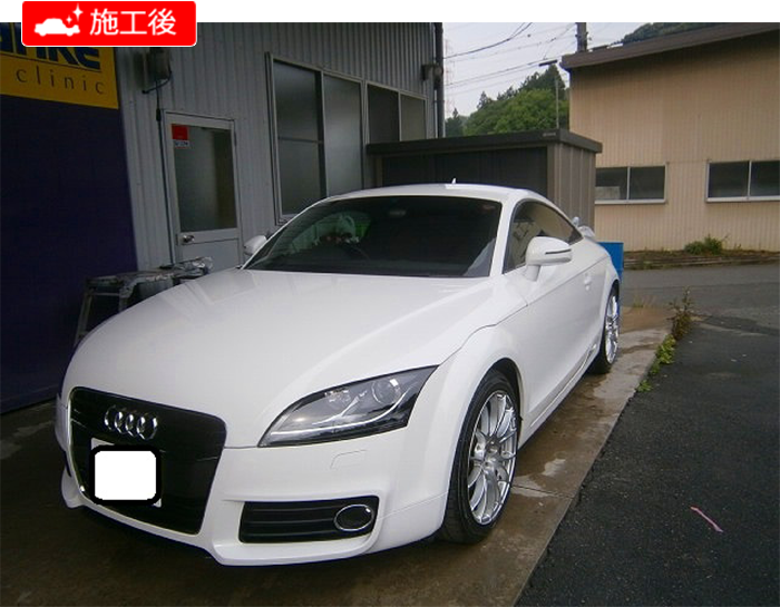 Audi TT　フロント廻り修理